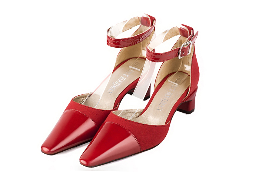 rouge coquelicot dress shoes for women - Florence KOOIJMAN